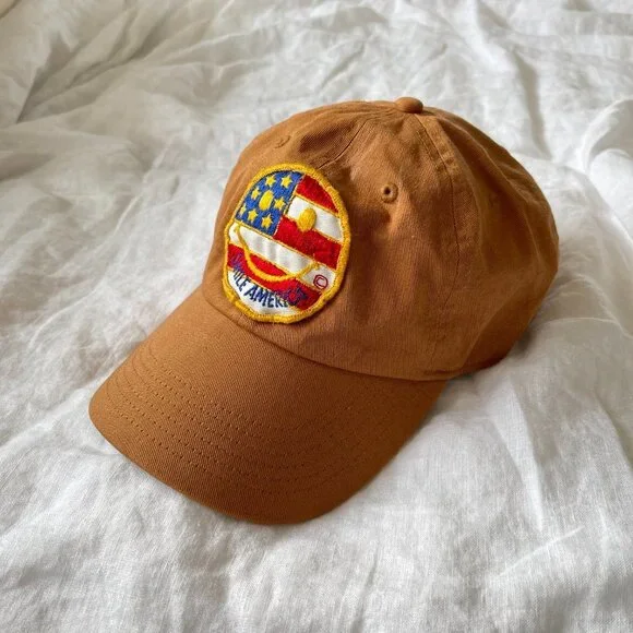 Smile America Smiley Face Dad Hat - Picture 11 of 16